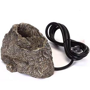 Birds Choice AAW310 Stonecreeked Waterfall Rock, Bird Bath Rock, 7lbs, 6-1/2"L x 4-1/2"W x 4-3/4"H, Charcoal