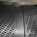 Hyundai Elantra 2017-2020 (No GT Models) Floor Mats 3D Custom Fit Compatible with Hyundai Elantra Rubber Car Mats Laser Measured Floor Liner All Weather Odorless Non-Slip TPE (Front & Rear)