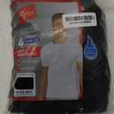 Hanes Ultimate Men's Fresh Iq Slim Fit Crew Undershirt, 4-Pack