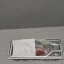 VALORDINE Shower Caddy Hanging, Shower Organizer Hanging, Aluminum Shower Racks for Inside Shower with Hooks for Razor, Never Rust Bathroom Organizers and Storage with Soap Holder, Silver