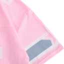 SOLY HUX Men's Graphic Jersey T-Shirts V Neck Racing Print Casual Tees Streetwear Summer Top Tshirt (Pink, S)