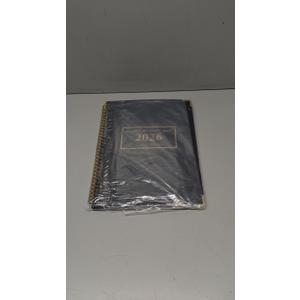 Planner -2026, Hardcover Weekly & Monthly Calendar Planner, January 2026 - December 2026, 8.5" x 11", Daily Agenda Book with Colorful Tabs, College Organizer Notebook, School & Work Supplies for Student Teacher Classroom (Black)