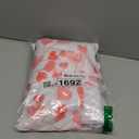 Horaldaily Valentine Tablecloth 60x84 Inch Oval, Pink Love Hearts Washable Table Cover for Party Picnic Dinner Decor