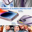 2 x AICase for iPhone 14 Case Clear Full Body Rugged with [Tempered Glass Screen Protector] Bumper Slim Soft Silicone Heavy Duty Protection Shockproof Cover for iPhone 14 Case 6.1" 2022_4