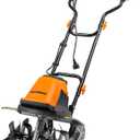 LawnMaster TE1216M Electric Tiller 12-Amp, 16-Inch