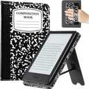 CoBak Case for 6" Tablet Cases (2024 & 2022, 11th Gen) - PU Leather Smart Cover with Auto Sleep/Wake & Hand Strap, Premium Protective Case for Tablet Case, Blackfolio