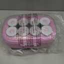 Conair Hot Rollers for Long, Medium & Short Hair, 8 Ceramic Flocked 2-Inch Heated Hair Rollers with Clips, Hot Curlers for Women, Volume & Curls, Lilac