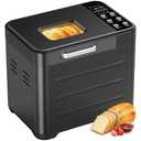 NEWBULIG 21-IN-1 Bread Maker, Automatic Bread Machine, Stainless Steel