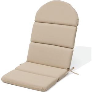 50x19.6 In Adirondack Chair Cushion, High Back Outdoor Chair Cushion
