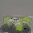 QUMY 4PCS Dog Shoes for Small Dogs, Hot Pavement Summer Puppy Dog Boots & Paw Protectors with Soft Anti-Slip Rubber Sole, Mesh Breathable Dog Booties for Hardfloors, Walking Running (size 1: 1.29"x0.98"(L*W), Fluorescent)