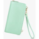 nuoku Wallet for Women Credit Card Holder Cell Phone Purse Sofa PU Leather Wallet with RFID Blocking Clutch Wristlet