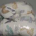 Soft Hypoallergenic Baby Head & Neck Support Crib Bedding Set Machine Washable (Animal World)