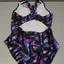 Girls' Swimsuit One Piece Swimming Suits Flyback Swimwear for Practice, Size 16