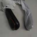 SWEETFULL Portable Neck Fan 360 Cooling Bladeless Personal Fan | No Hair Twisting - 4000mAh USB Rechargeable Wearable Fan for Travel, Birthday Gifts for Men, Women, Mom, and Dad (A2 Black)