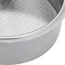 Coffee Filter Basket, Premium Stainless Steel Double Layer Pressurized Espresso Filter Basket 51mm for Portafilter Home Barista Use