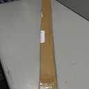 Pushglossy 1 Pcs Replacement Door Bottom with Vinyl Fins 36" Long 1 3/4" Wide Threshold Seal Bottom of Door Weatherstrip Kerf Weather Stripping for 7/8" Between Barbs (White)