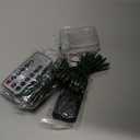 Cedar Christmas Garland with Lights for Mantle - 2 pack Decorations 6 ft Realistic Lighted Faux Pine Garlands for Xmas Home Decoration Indoor Stairs Railing Fireplace Outdoor Prelit Garland Door Decor