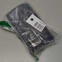 Silicone Coffee Mat, 24''x16'' Bar Mat with Detachable Dish Drying Mat - Fits Under Coffee Maker & Dish Rack (Black)