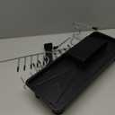 Cabilock Dish Drying Rack with Spout Space Saving Kitchen Counter Organizer for Utensils and Tableware Compact Bowl Draining Rack Efficient Dish Strainer with Innovative Drainage System for