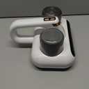 Mattress Vacuum Cleaner - 5-in-1 Cordless Bed Vacuum Cleaner, Powered by UV-C Light & Ultrasonic Technology, 16Kpa Strong Suction, Low Noise, Suitable for Dust, Pet Hair, Etc. (White)