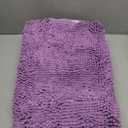 Muddy Mat | Super Absorbent Door Mat Indoor, Microfiber Quick Dry Chenille Entryway Rug, Non-Slip Front Door Mat, Indoor Mats for Entryway, Machine Washable Pet Rug, Purple 36"x60"