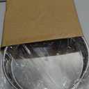 VAEHOLD Pantry Cabinet Lazy Susan Stainless Steel Black Spice Rack Turntable - Decorative Trays Storage Containers Organizer for Kitchen Cabinet, Snacks, Bathroom (10 inches) (9 4/5'', Silver)