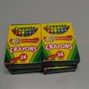 4 x Crayola(R) Assorted Color Crayon Set, 24-Count Box