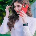 Tall silver for iPhone 15 Case with [2 Screen Protector ], Military Grade Shockproof Heavy Duty Drop Protection Rugged Case 6.1"(red Black)