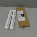 Amazon Basics LED Stick On Lights, Battery Operated, Wireless, 65 Lumens, Portable Light, Under Cabinet Lighting, Closet, Kitchen, 2 Pack, White