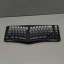 7KEYS Wired Ergonomic Keyboard, Compact Mini Split Keyboard 69 Keys, 14+ RGB Backlight, Detachable USB Type-C Cable, Natural and Comfortable Typing for Desktop Windows PC Laptop MAC (Gray)