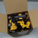12 Pcs Construction Party Favors Engineering Trucks Small Digger Truck Toys Christmas Gifts Pull Back Vehicles Mini Excavator Toy Car Set for Kids Birthday Boys Girls Stocking Stuffers (Excavator Set)