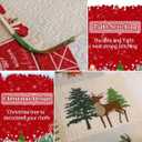 Oliven Xams Bedding Quilts King Size Christmas Car Bedspread Lightweight Snowmen Reindeer Cardinals Patchwork Bedding Holiday Bed Quilt Daybed Cover Home Decor (King(108"x96"), Beige White)