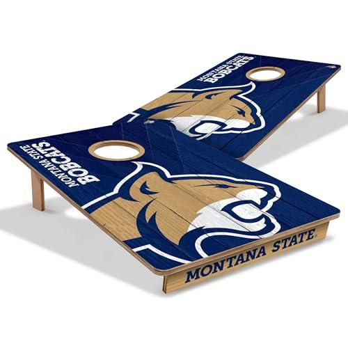 YouTheFan NCAA Montana State Bobcats 2’ x 3’ Wood Cornhole Game