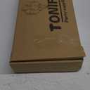 TONIFUL 4 Set Black Gold Balloon Class of 2025 Grad,Balloon Stand Kit for Black Gold Party Decor 40th 50th 60th 70th Birthday Decorations New Years Graduation Decorations 2025