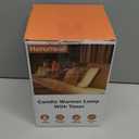 Candle Warmer Lamp with Timer ,Dimmable Candle Wax Warmer, Height Adjustable Electric Candle Lamp Warmer with 2 Bulbs, Birthday Gifts for Women Mom House Warming, Vintage Home Decor for Bedroom (Flaxen)