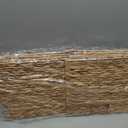 Wicker Storage Basket Foldable Hyacinth Storage Box Set of 2, 12x12x12 Inch - Handmade Woven Basket for Closet,Shelf Organization & Decor