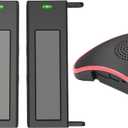 HTZSAFE Solar Wireless Driveway Alarm System- 1/4 Mile Long Transmission Range- 190 Feet Wide Sensor Range- No Wiring No Need Replace Battery- Outdoor Weatherproof DIY Security Perimeter Alert System