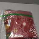 Christmas Decorations Garage Door Cover, Large Hanging Xmas Wall Decorations Christmas Banner for Outdoor Home Yard Garage Door Decorations Party Photo Backgrounds (7X8Ft, Red)