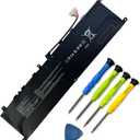 BTY-M6M 99.99Wh Laptop Battery Replacement for MSI GS66 Stealth 10SE 10SF 11UE 11UH GE66 Raider 10UG 11UG GE76 for Raider 11UE 11UG GE76 for Dragon Tiamat 11UH WS66 10TM 11UMT 11UKT for Creator 15