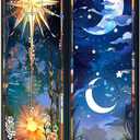 Axquilon Large Diamond Art Kits for Adults - Sun and Moon Diamond Painting Kits for Adults, 5D Round Full Drill Moon Gem Art Paint by Diamonds Pictures DIY Crafts Kits 16x28inch