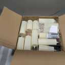 24 Pack LED Flameless Candles Set(14/16/18cm), Battery - Operated with 4 Remotes,Clear, Timer & Flickering/Steady Modes for Home dcor, Wedding, Patio,Outdoor.
