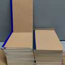 60 Pack Lined Notebook Journals Bulk, A5 College Ruled Composition Notebook, 8.3x 5.5, Kraft Cover with Rainbow Spines, 15 Colors 60 Pages for School Office Travel