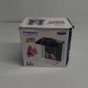 FREESEA 1.4 Gallon Betta Aquarium Starter Kits Square Fish Tank with LED Light and Filter Pump