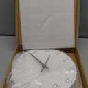 Kids Wall Clock Silent Non-Ticking Colorful Childrens Clock Round Decorative Wall Clocks for Classroom, School, Office, Bedroom, Living Room, Kitchen (Bamboo Grain, 12 inch)