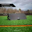 Soccer Rebounder 40 x 16 Dual Angle Soccer Training Equipment Solo Passing Soccer Bounce Back Ariel & Passing Practice (Sandbag Included)