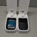 Trixie TX2 Automatic Food Dispenser, Two Food Bowls, Dual Timer, 48 Hour Timer, Battery Operated, White