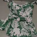 Eomenie Plus Size Swimdress for Women One Piece Swimsuit Tummy Control Swim Dresses Skirt Bathing Suit (Green, XL)