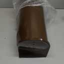 Brown Mailboxes for Outside, RAINHOL Post Mount Mailbox, Galvanized Steel Medium Capacity Mail Boxes, 19 x 8.7 x 6.7 Inches
