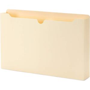 Blue Summit Supplies 2 Inch Manila File Jackets, Reinforced Straight Cut Tab, Heavy Duty 2 Inch Expansion Pocket, Legal Size, 50 Pack