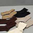 Womens Crew Socks Size 7-9 Cotton Cute Long Fall Workout Casual Socks 9 Pack